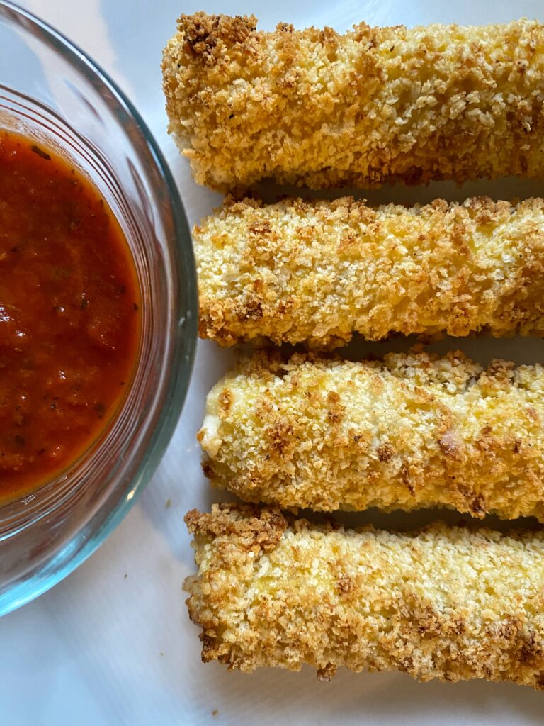 Game Day Air Fryer Recipes-Mozzarella Sticks